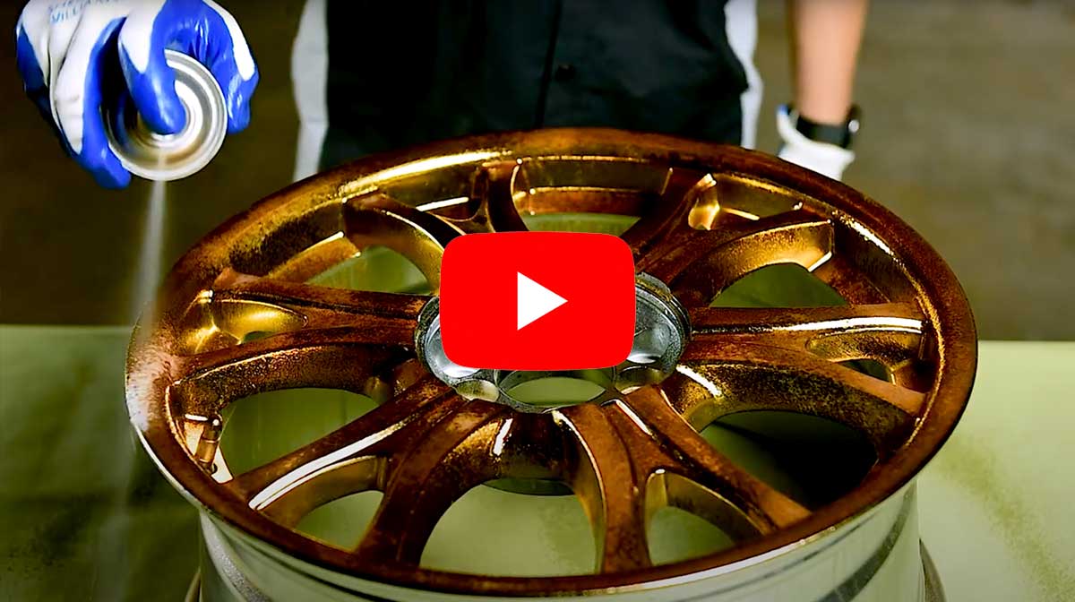 Prepping a wheel