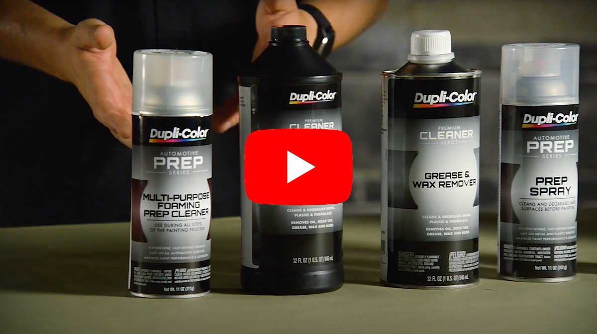 Prep Spray, Multi-Purpose Foaming Prep Cleaner,  Grease & Wax Remover cans