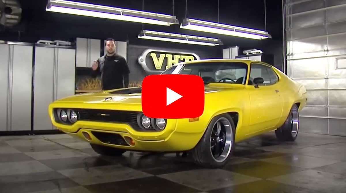 Restored Plymouth Satellite Sebring Plus, Restyled with VHT and Dupli-Color