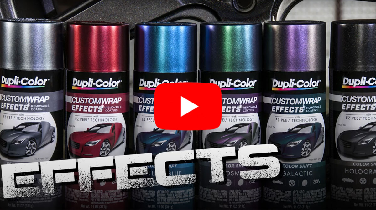 Custom Wrap Removable Effects Coatings
