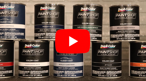 Paint Shop Automotive Lacquer Finish System